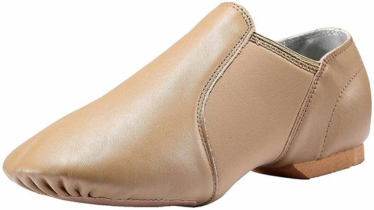 Leather Slip-On Jazz Shoe
